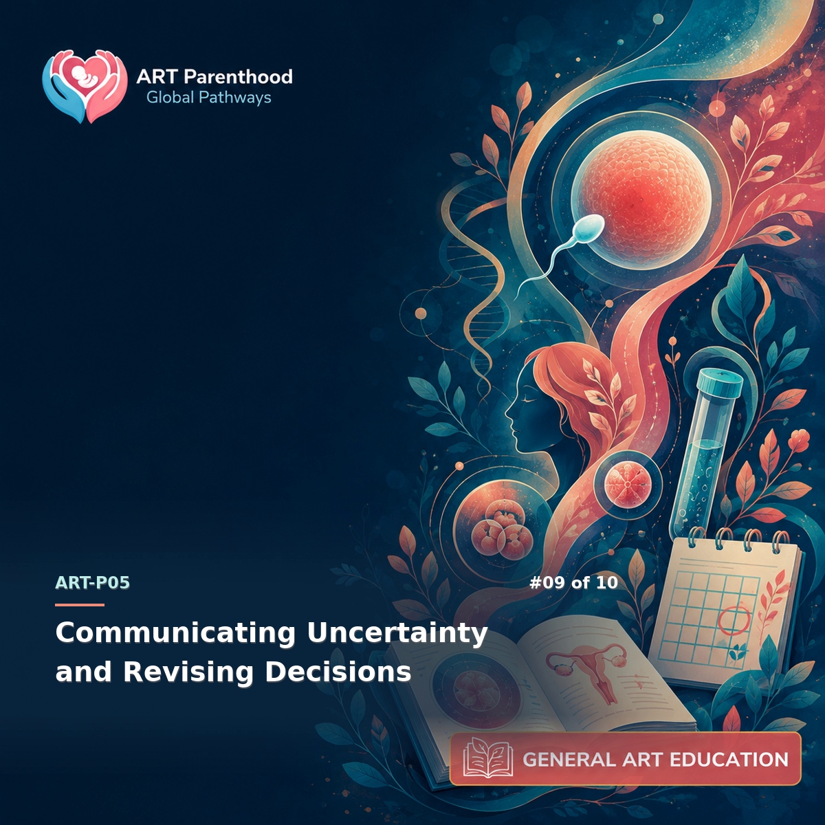 General ART Education education card for ART-LP05-09: Communicating Uncertainty and Revising Decisions.